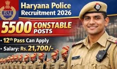 HSSC Haryana Police Constable Online Form 2026 (5500 Post)